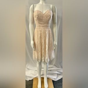 Beautiful light pink short dress